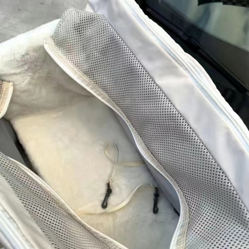 Quilted Pet Carrier Bag